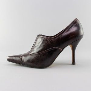 Vintage Shoes | Y2K Heels | Dark Brown Pumps